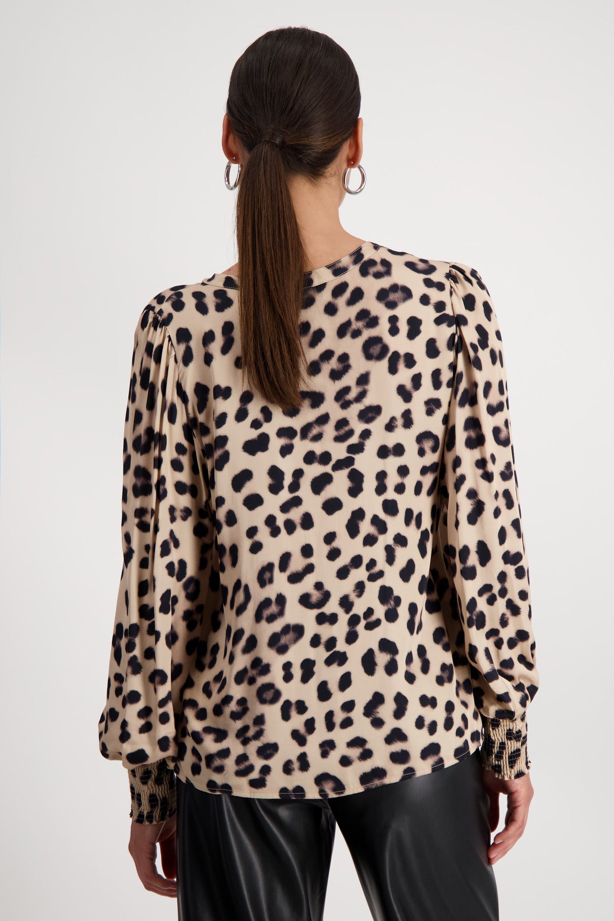 Monari - Leopard Pattern Blouse