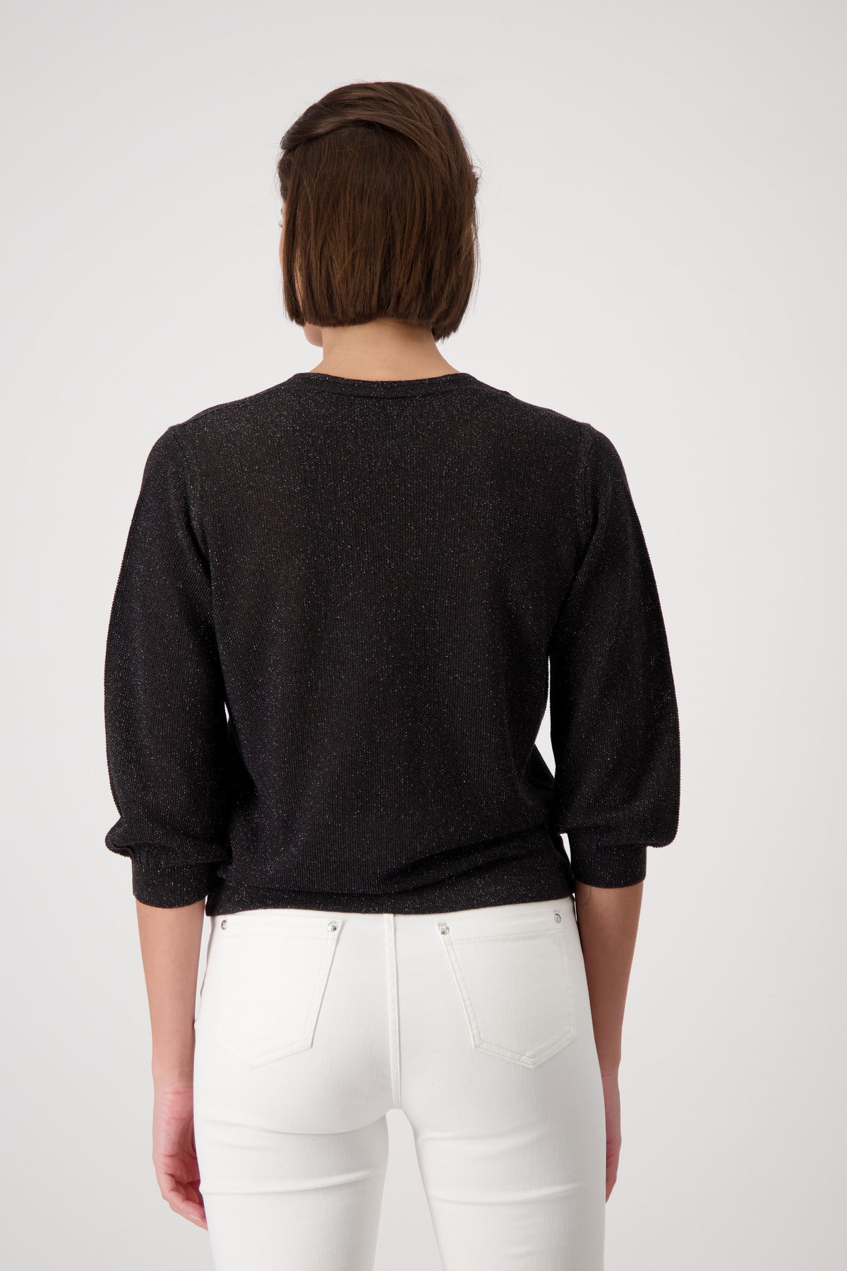 Monari - Rice Grain Lurex Jumper