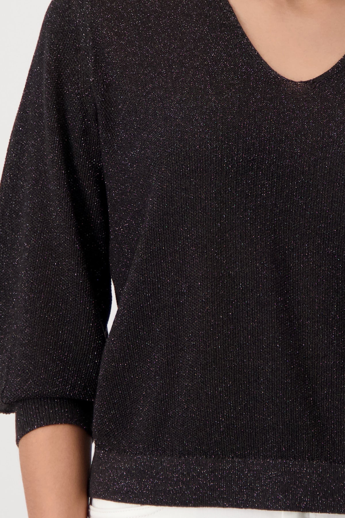Monari - Rice Grain Lurex Jumper