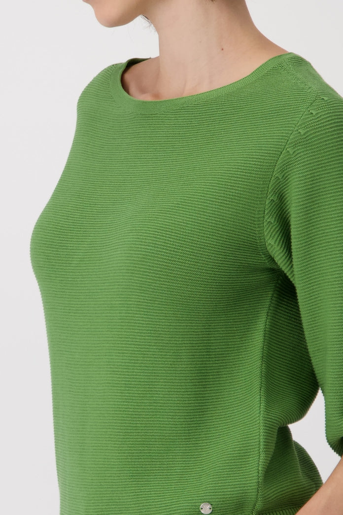 Monari - Purl Stitch Knitted Jumper