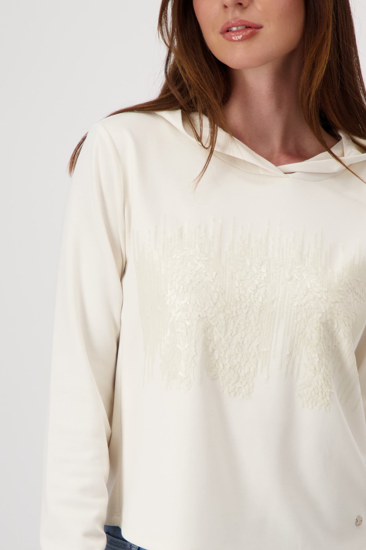 Monari - Sequined Hoodie