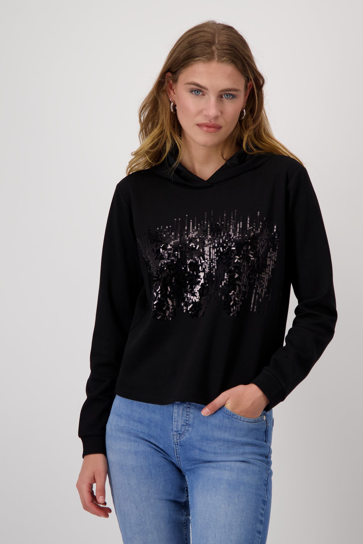 Monari - Sequined Hoodie