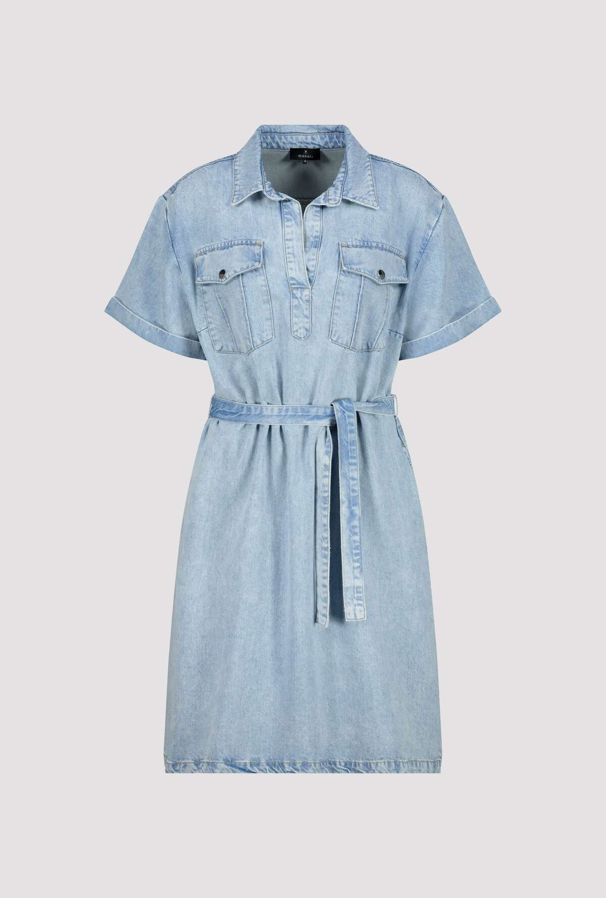 Monari - Shirt Collar Denim Dress