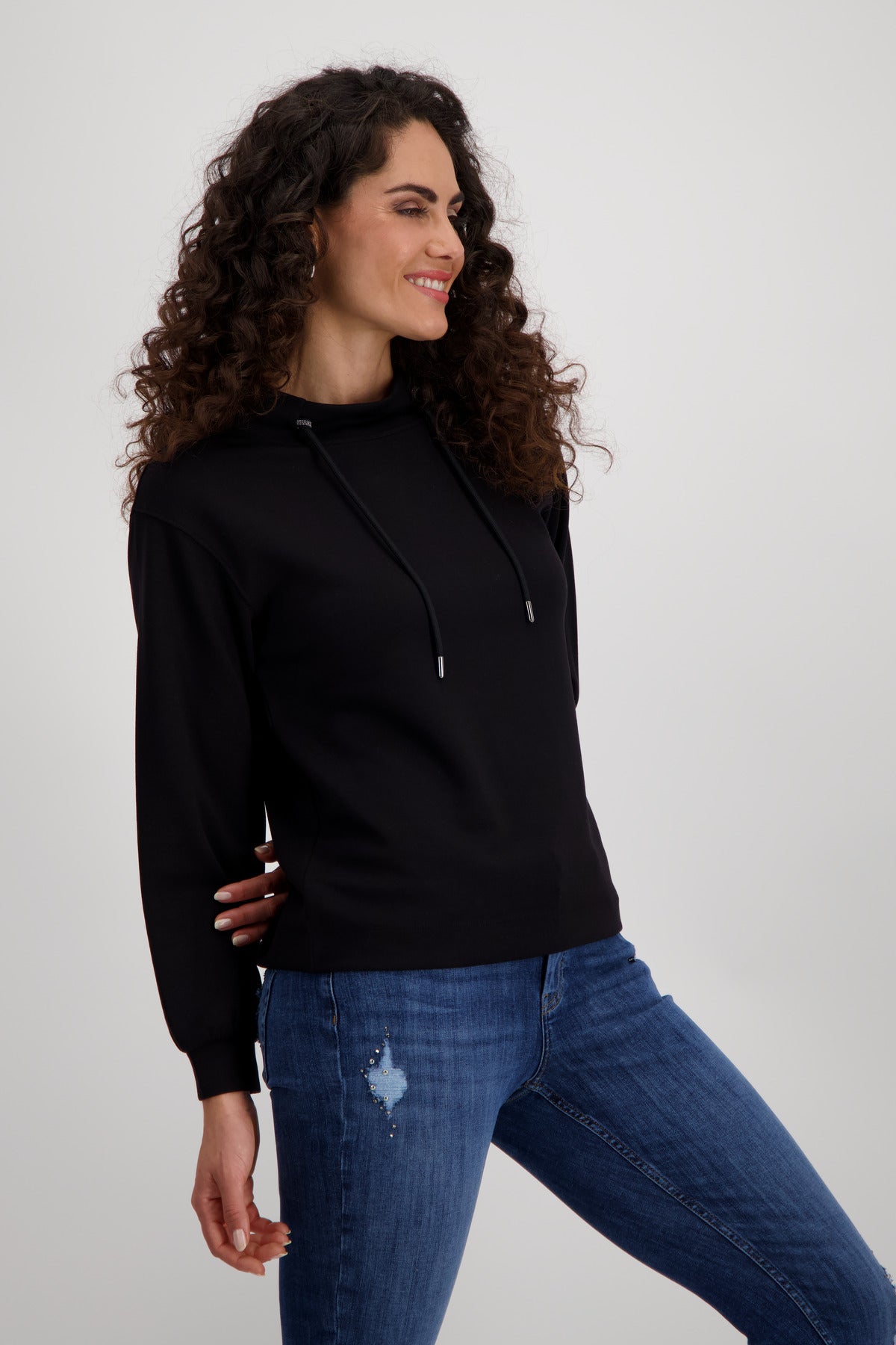 Monari - Stand-Up Collar Jersey