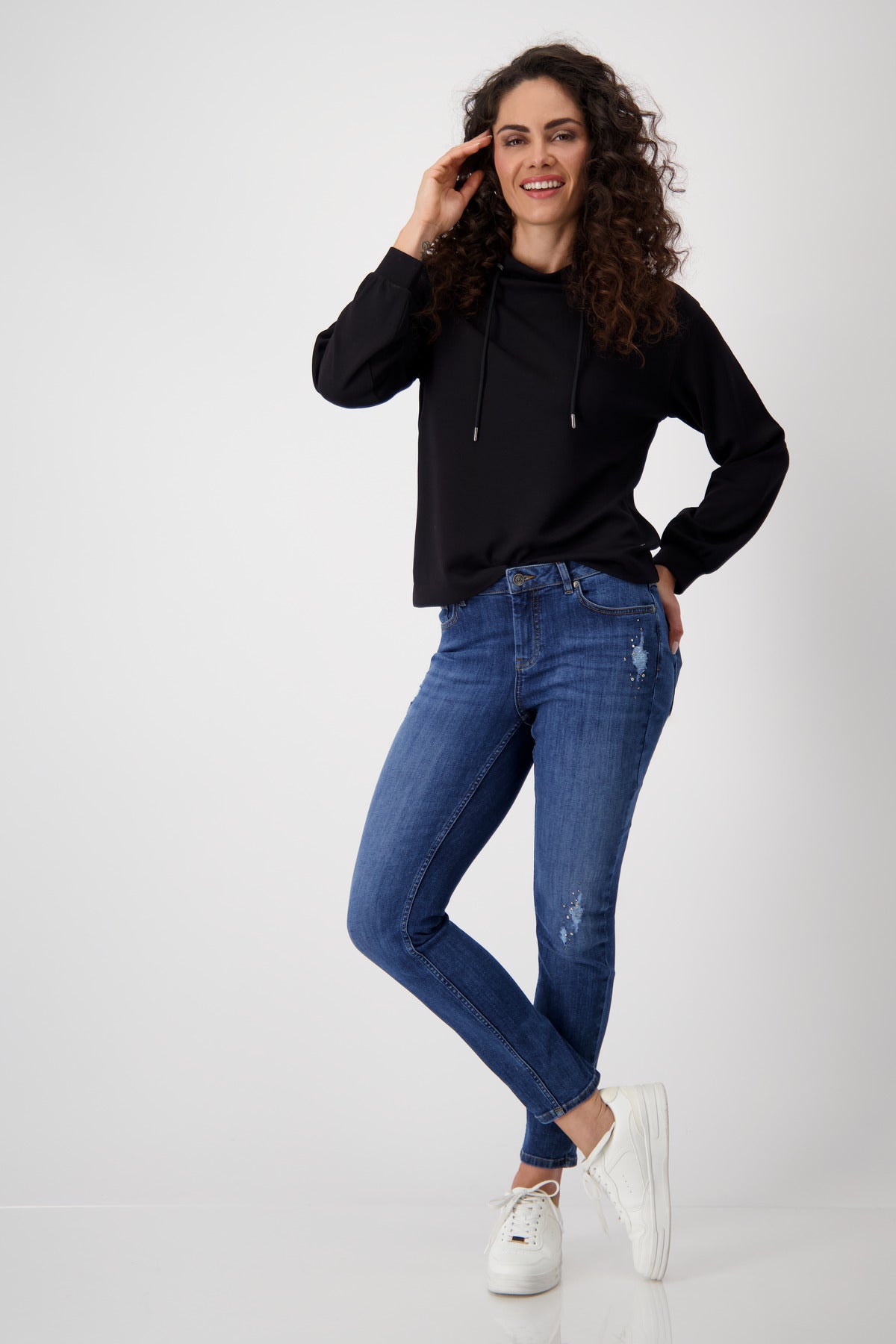 Monari - Stand-Up Collar Jersey
