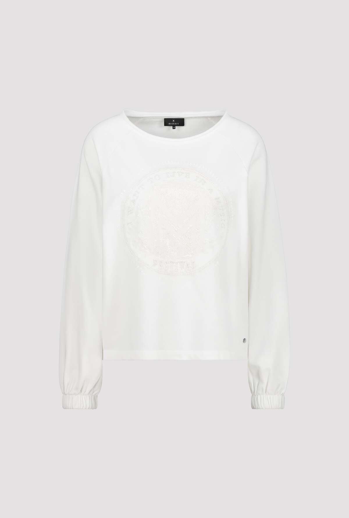 Monari - Sweatshirt with Rhinestones