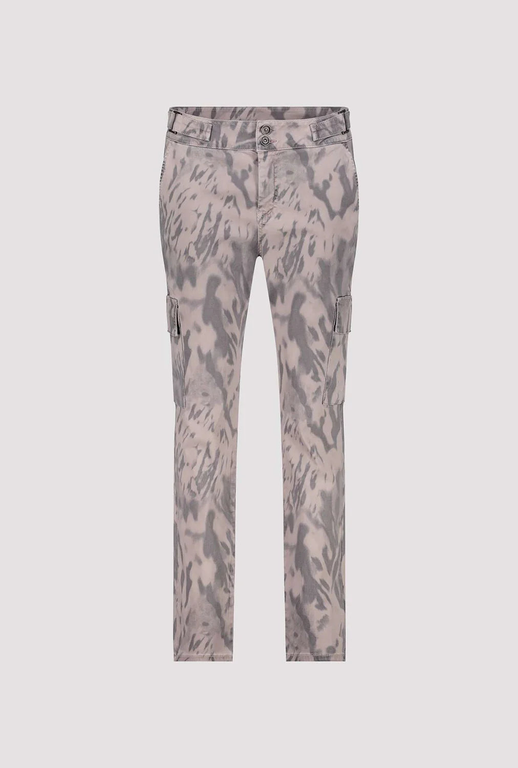 Monari - Tiger Print Cargo Pants