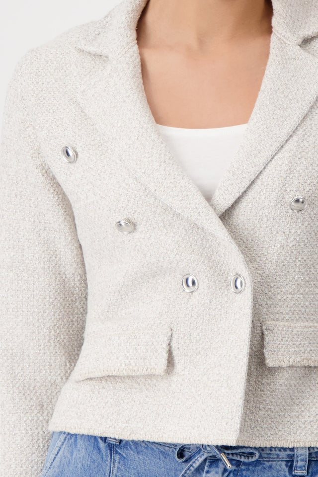 Monari - Tweed Knit Blazer