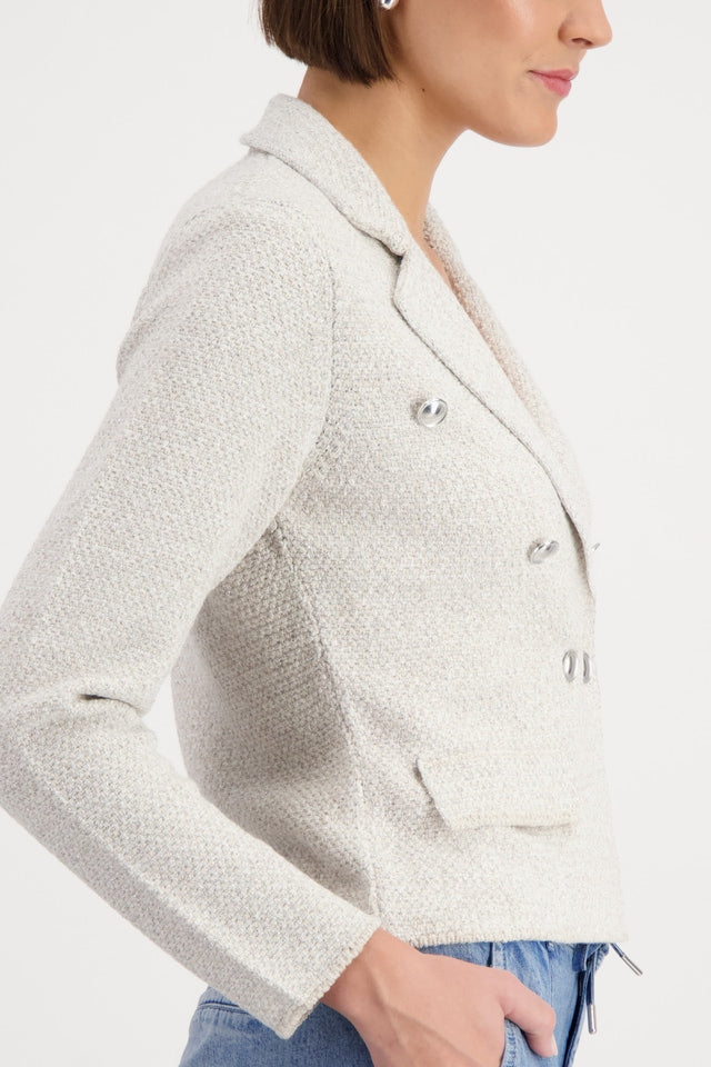 Monari - Tweed Knit Blazer