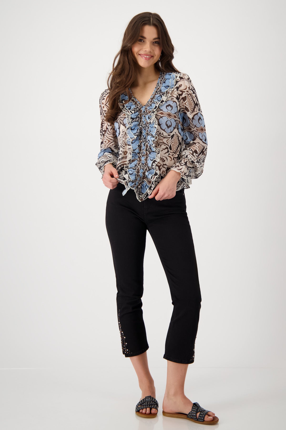 Monari - V-neck Blouse