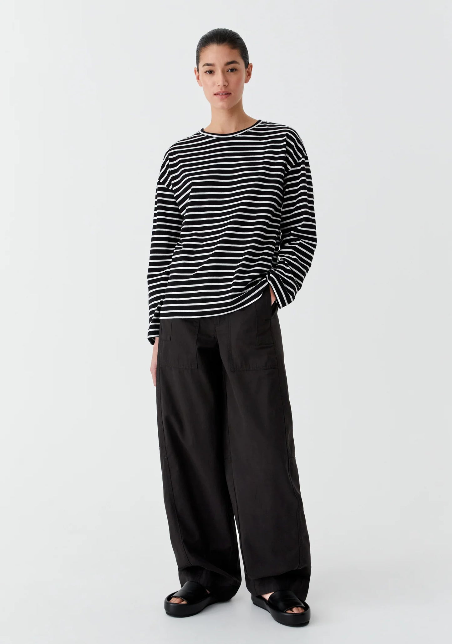 Morrison - Archie Long Sleeve Stripe Top
