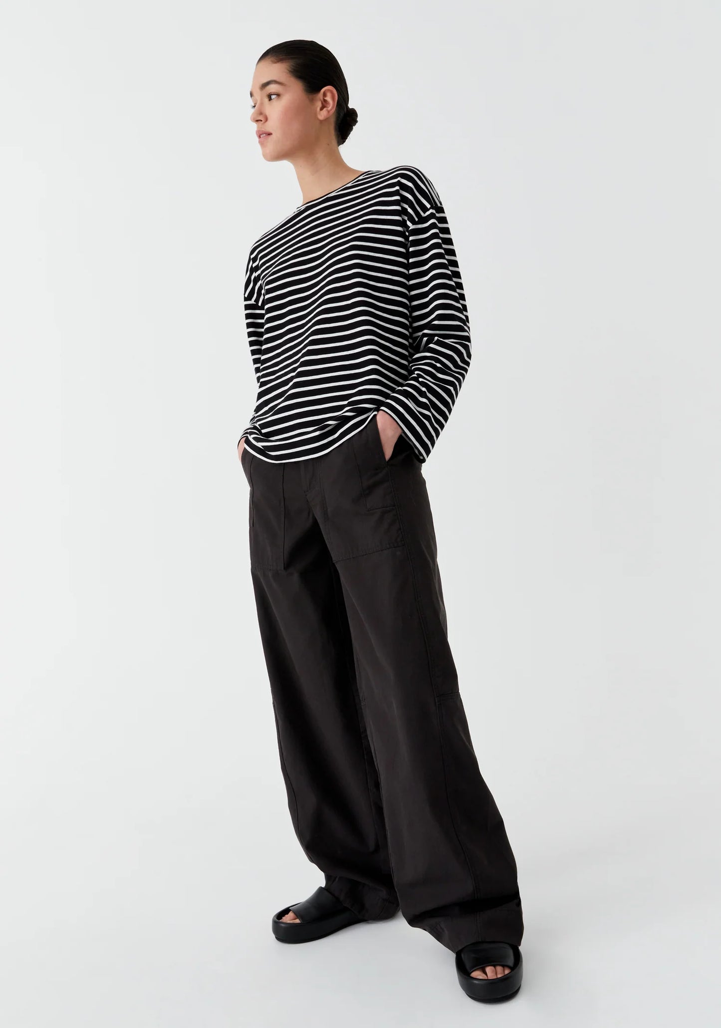 Morrison - Archie Long Sleeve Stripe Top