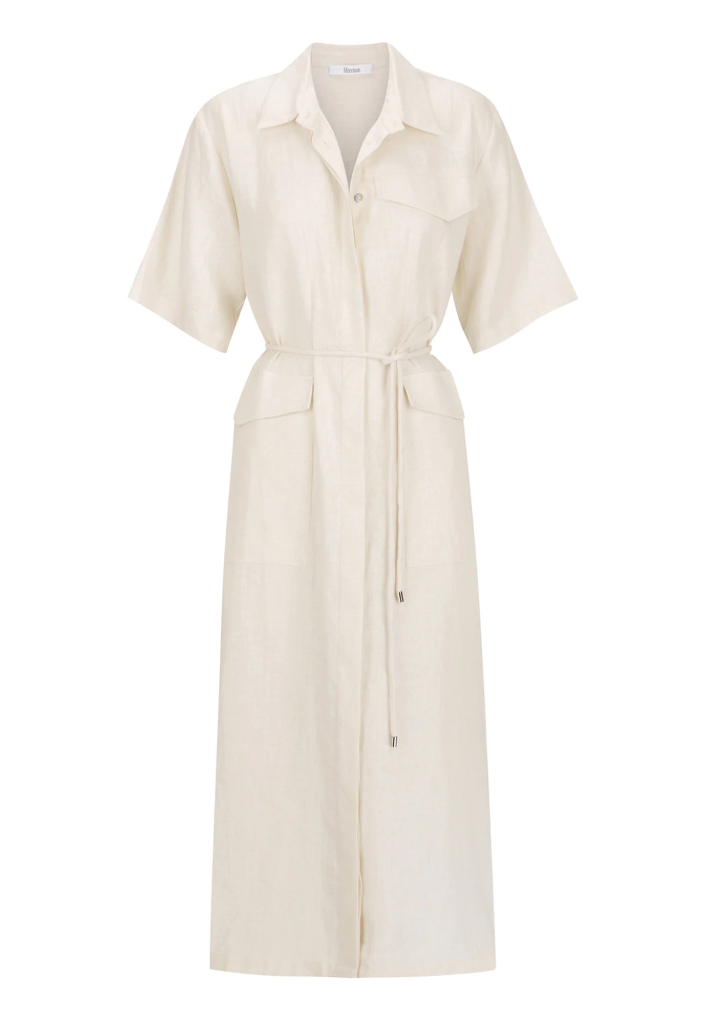 Morrison - Avaline Linen Shirt Dress
