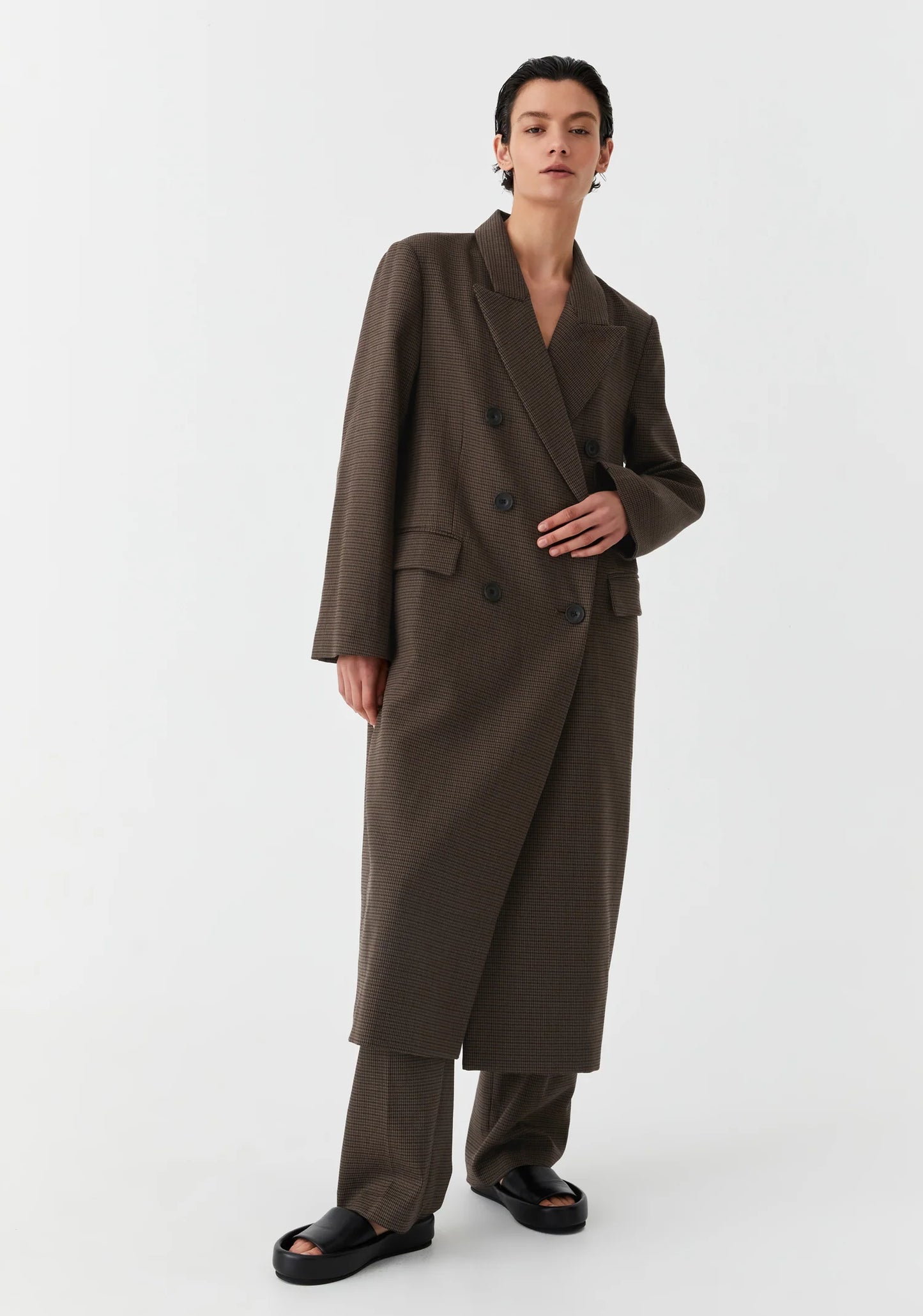 Morrison - Emmet Duster Houndstooth Coat