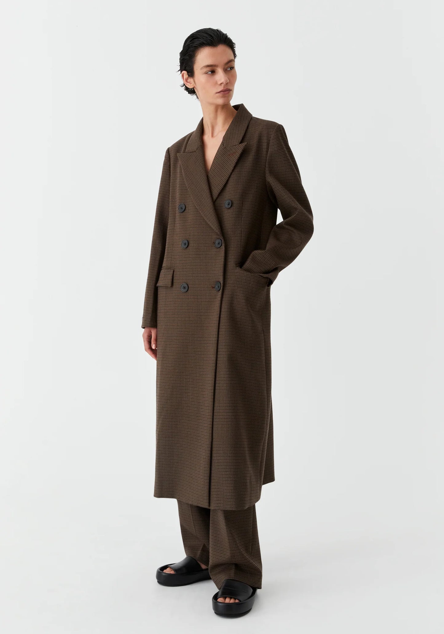 Morrison - Emmet Duster Houndstooth Coat
