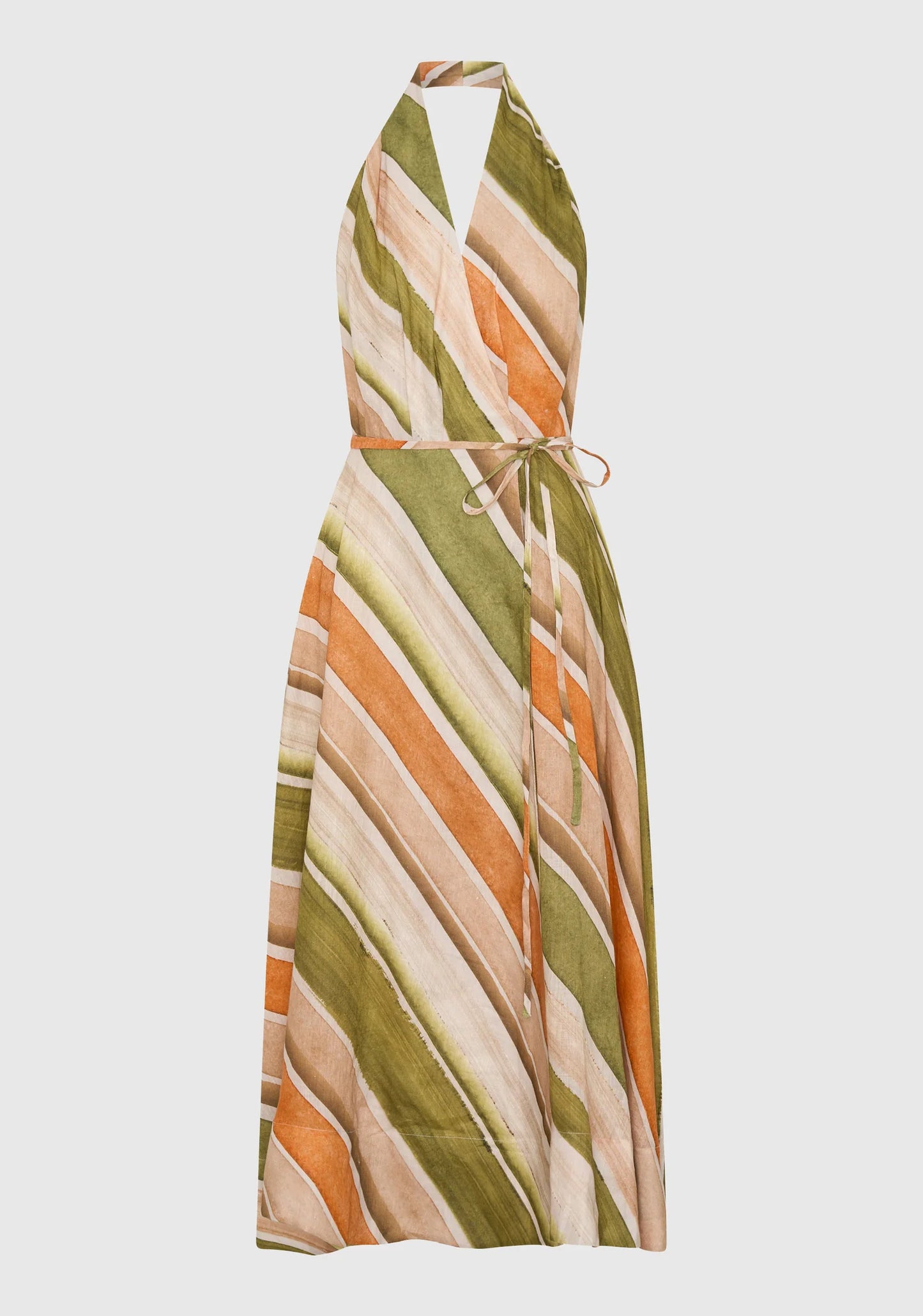 Morrison - Ronni Linen Halter Dress