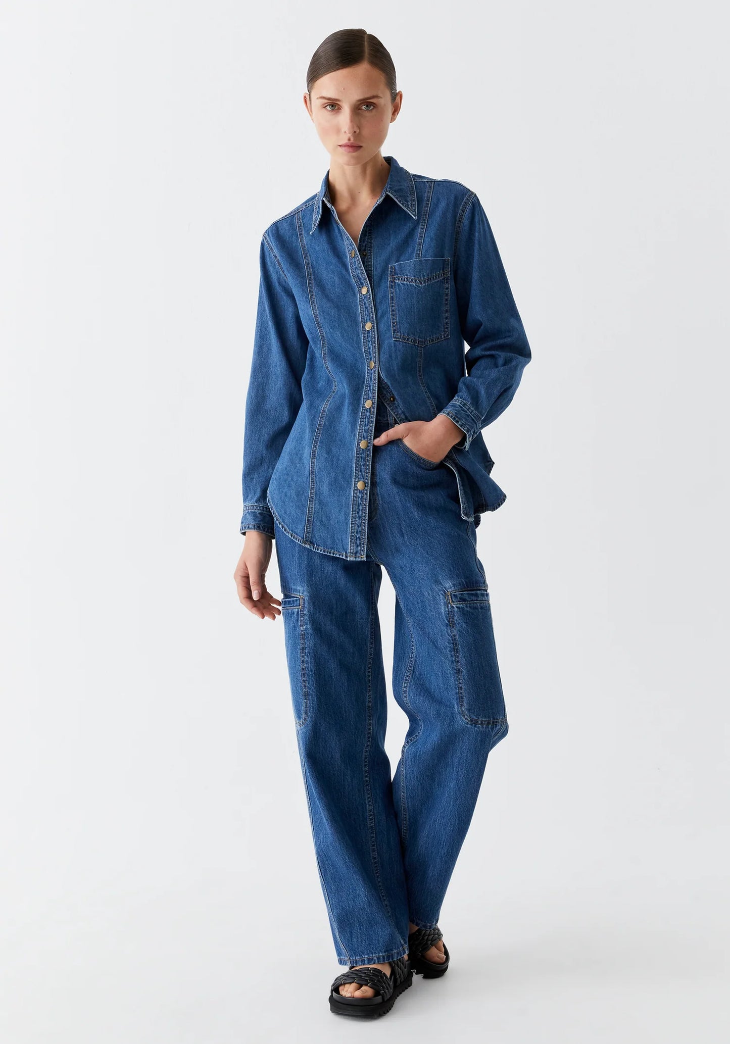Morrison - Theo Denim Cargo Pant