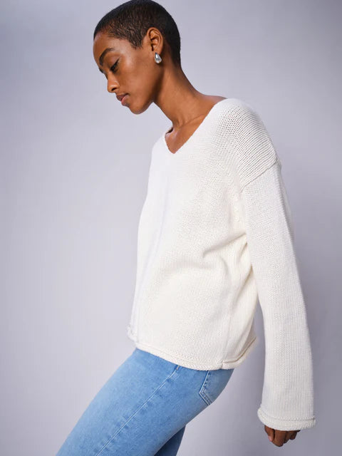 Mos Mosh - Bine Long Sleeve V-Neck Knit