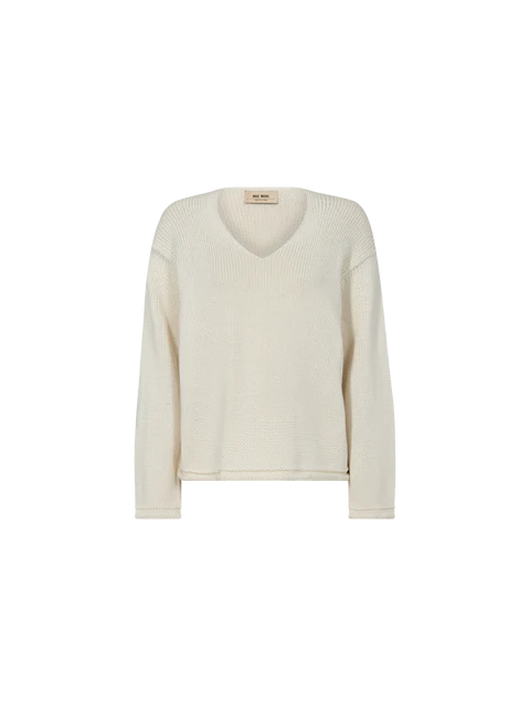 Mos Mosh - Bine Long Sleeve V-Neck Knit