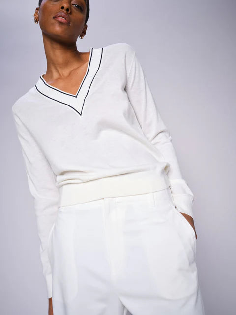 Mos Mosh - Relena Prep V-Neck Knit