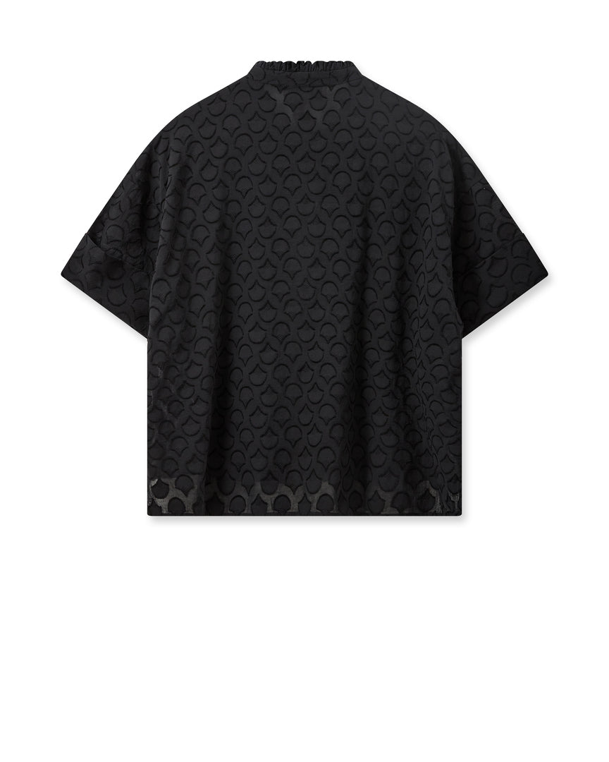 Mos Mosh - Toba Jacquard Voile Blouse (LAST ONE)