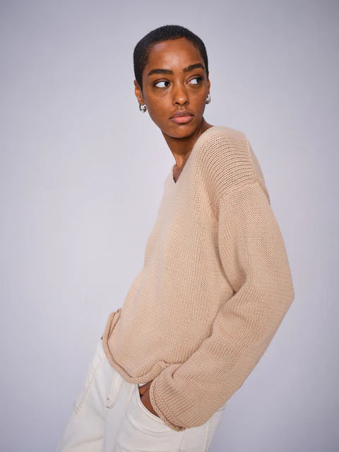 Mos Mosh - Bine Long Sleeve V-Neck Knit