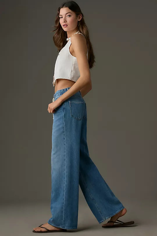 Paige - Zoey High Rise Wide Leg Jean