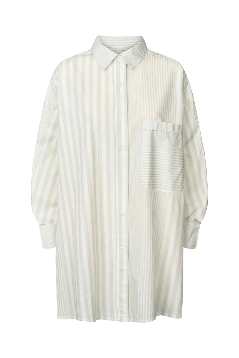 Rabens Saloner - Bobbie Medley Stripe Oversized Shirt