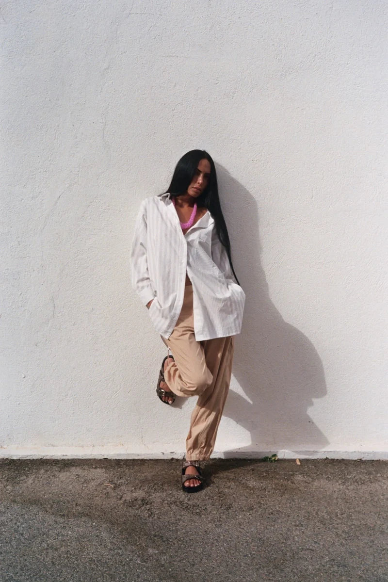 Rabens Saloner - Bobbie Medley Stripe Oversized Shirt
