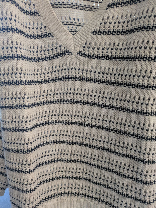 Tatano - Trellis V-Neck Sweater