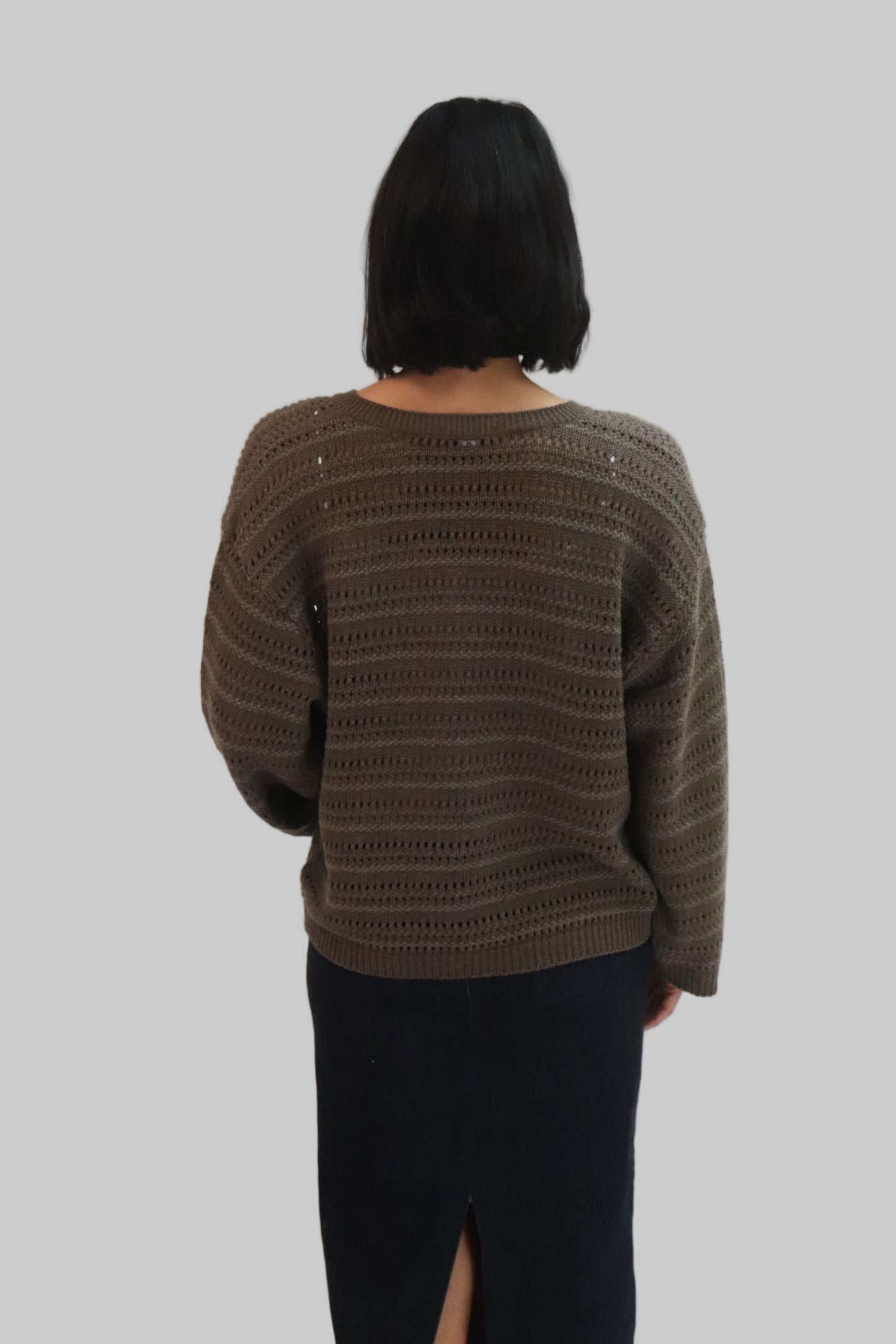 Tatano - Trellis V-Neck Sweater