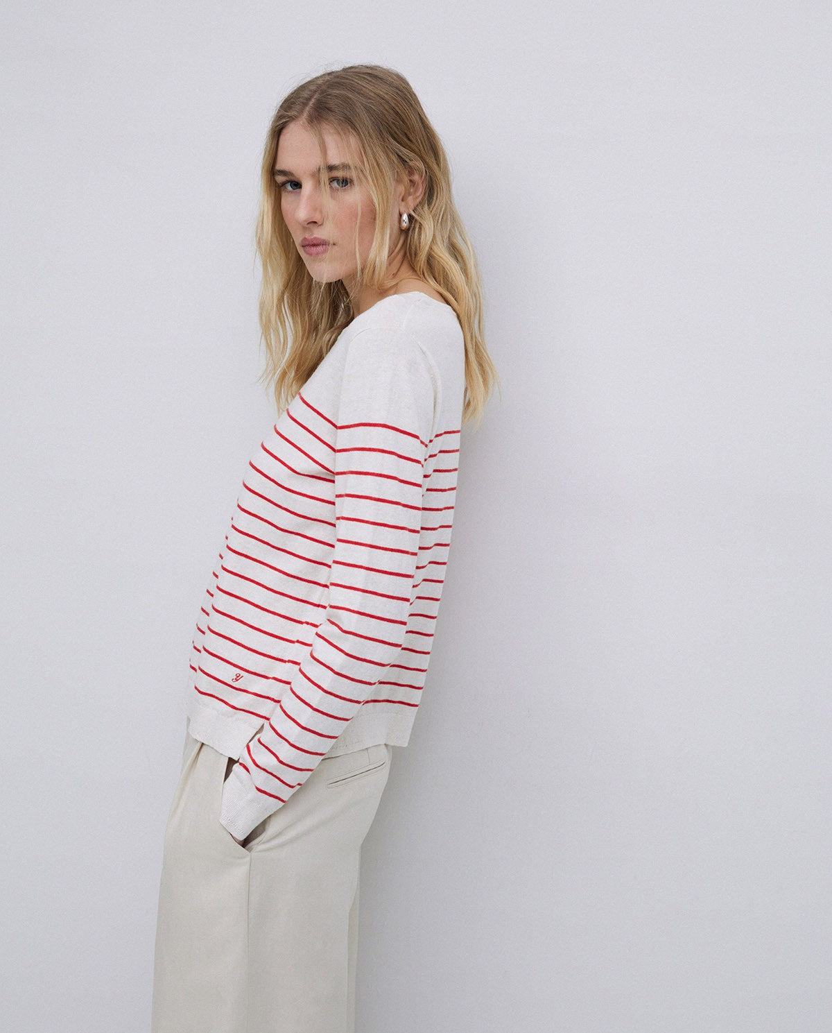 Yerse - Basic Striped Jumper