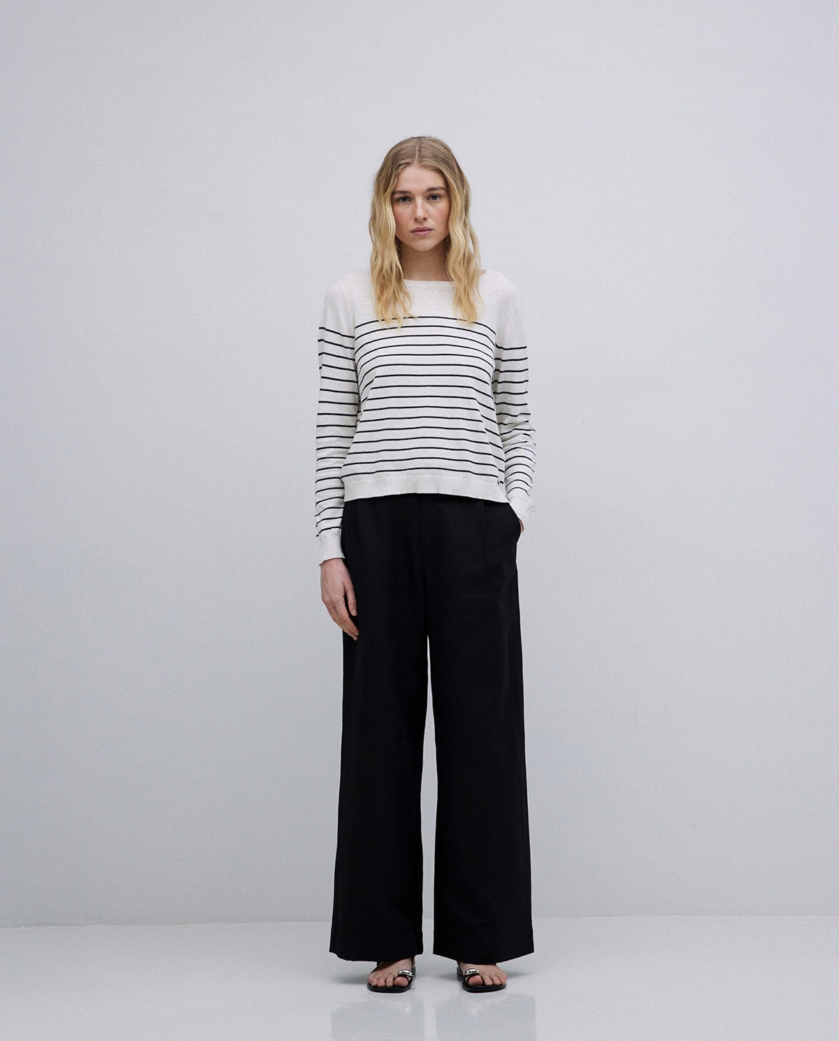 Yerse - Basic Striped Jumper