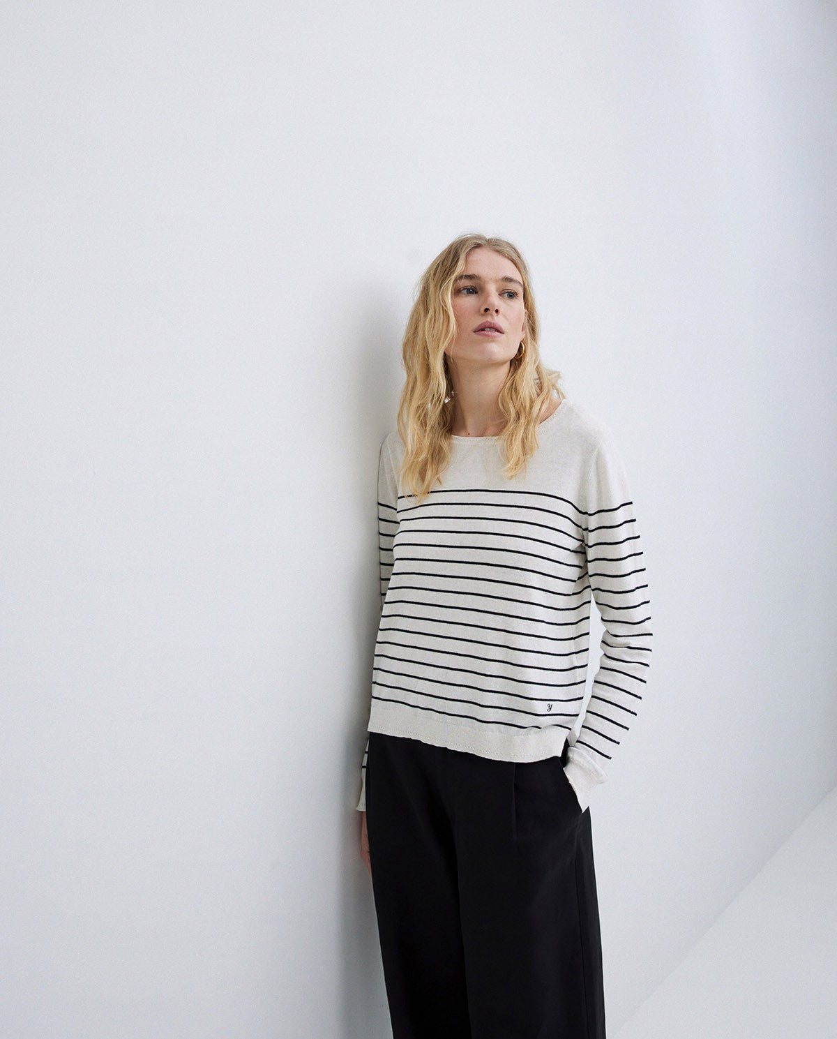 Yerse - Basic Striped Jumper