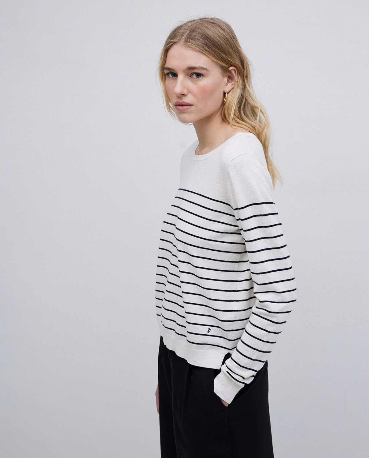 Yerse - Basic Striped Jumper