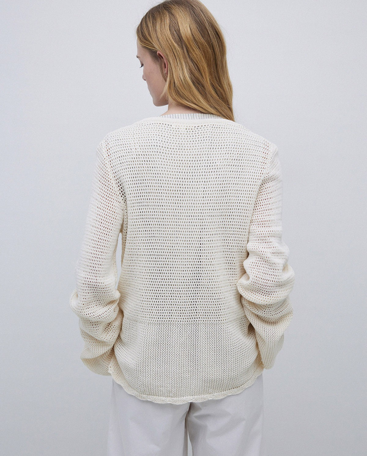Yerse - Openwork Jumper with Tie