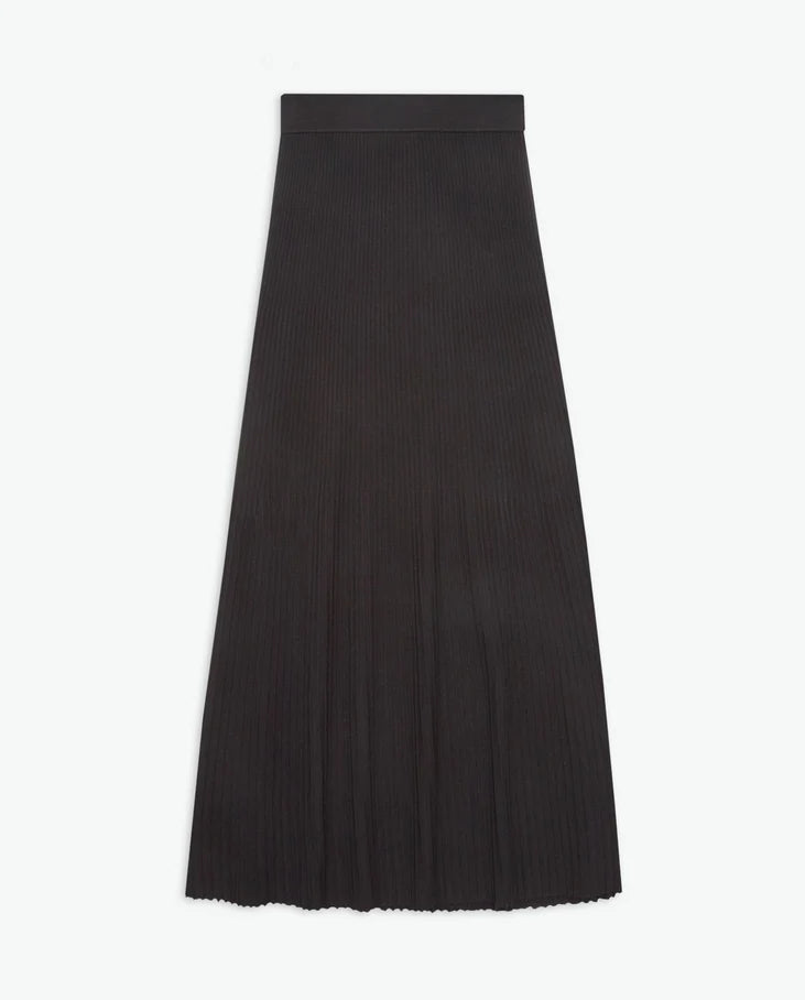 Yerse - Pleated Midi Skirt