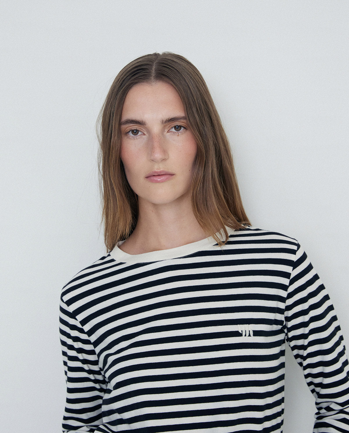 Yerse Long Sleeve Striped T-Shirt