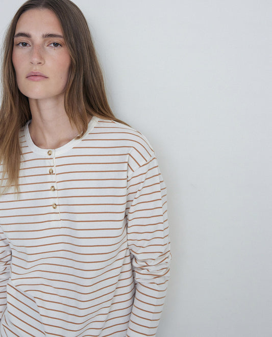 Yerse T-Shirt with Stripes