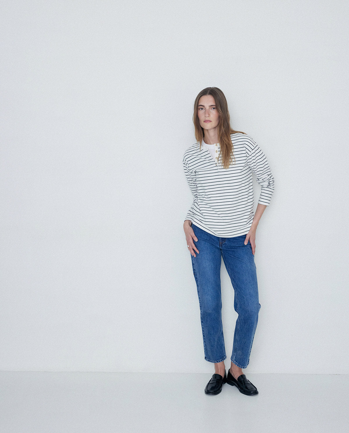 Yerse T-Shirt with Stripes