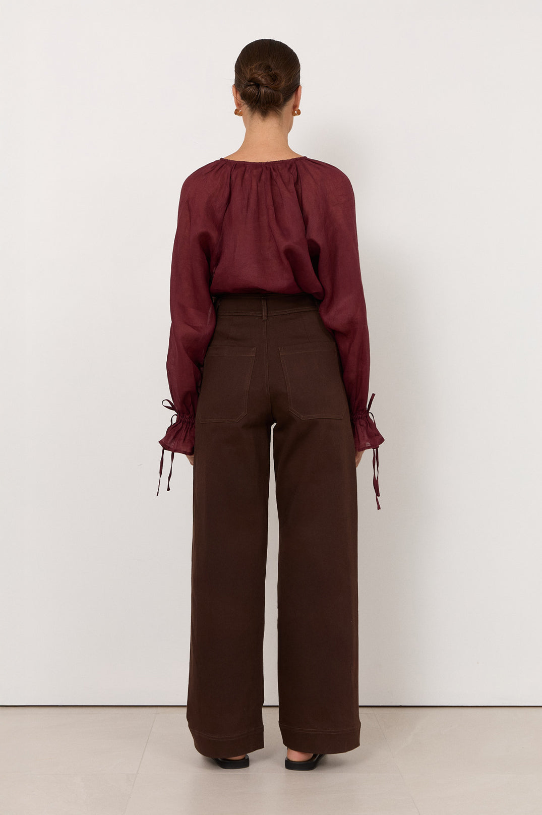 adorne - Lucy Patch Pocket Denim Pant