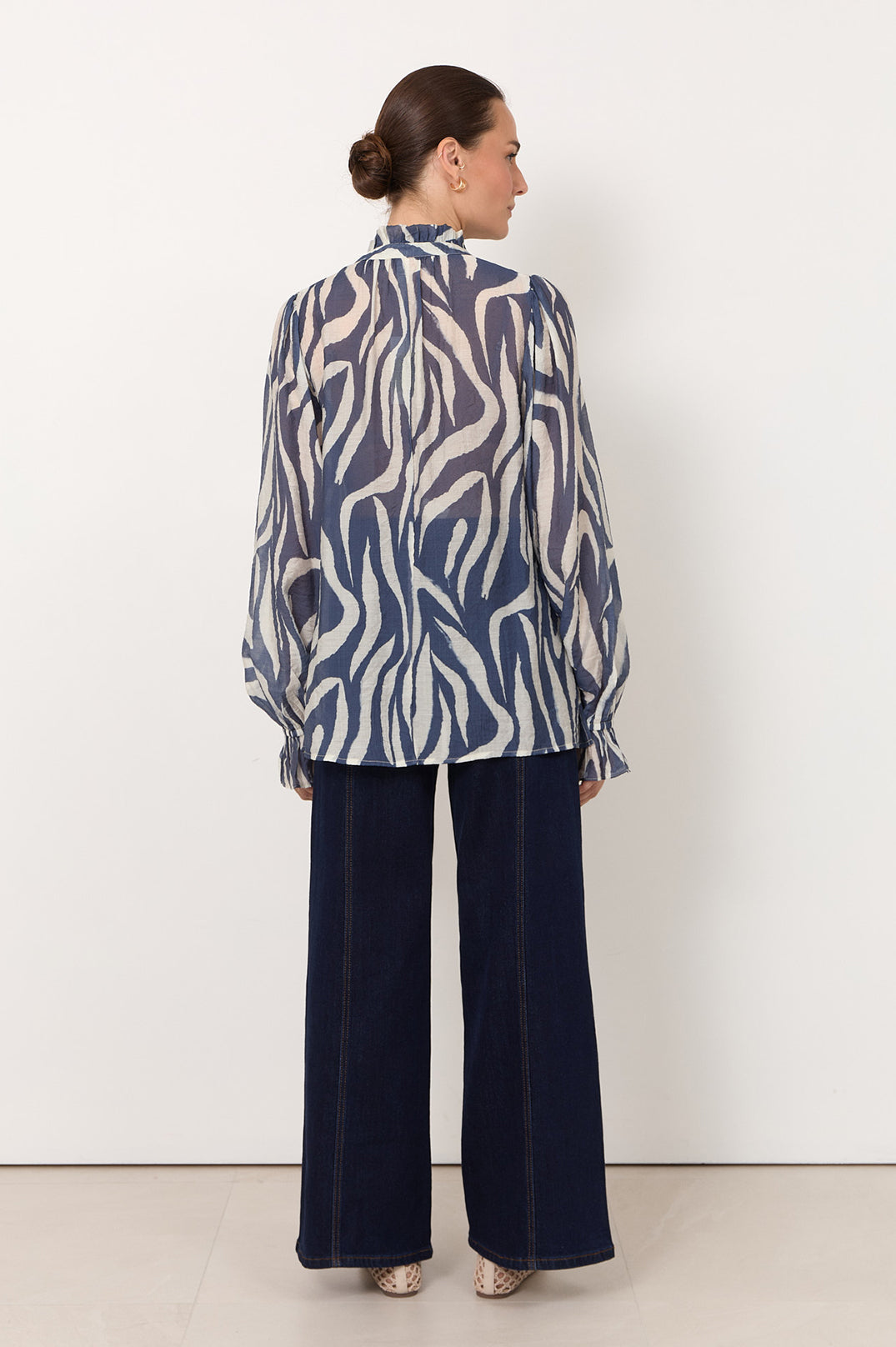 adorne - Sandra Long Sleeve Blouse