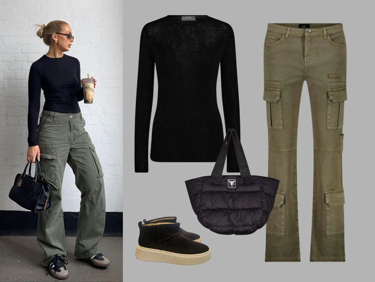 Get The Look: Elevated Off-Duty Cargos