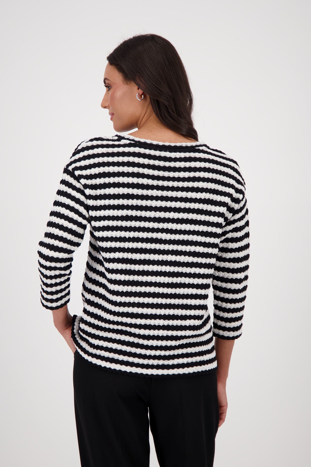 Monari - Boat Neckline Jumper