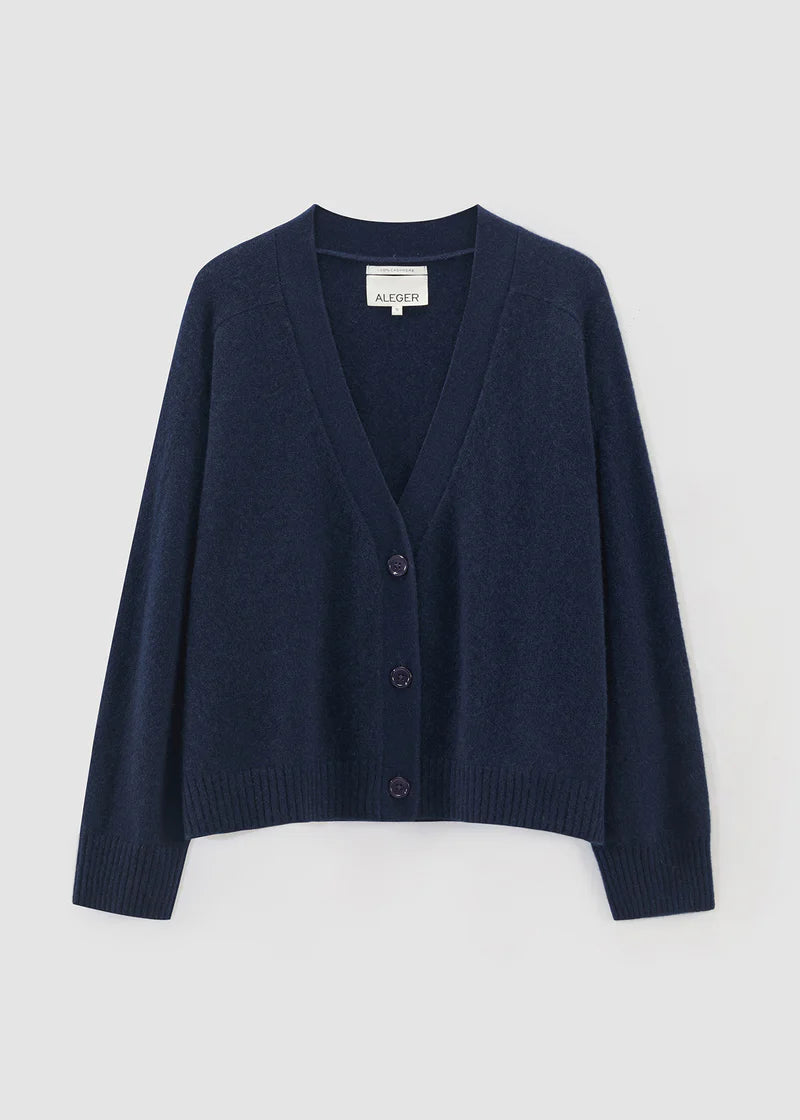 Aleger - Cashmere Featherweight Cardigan