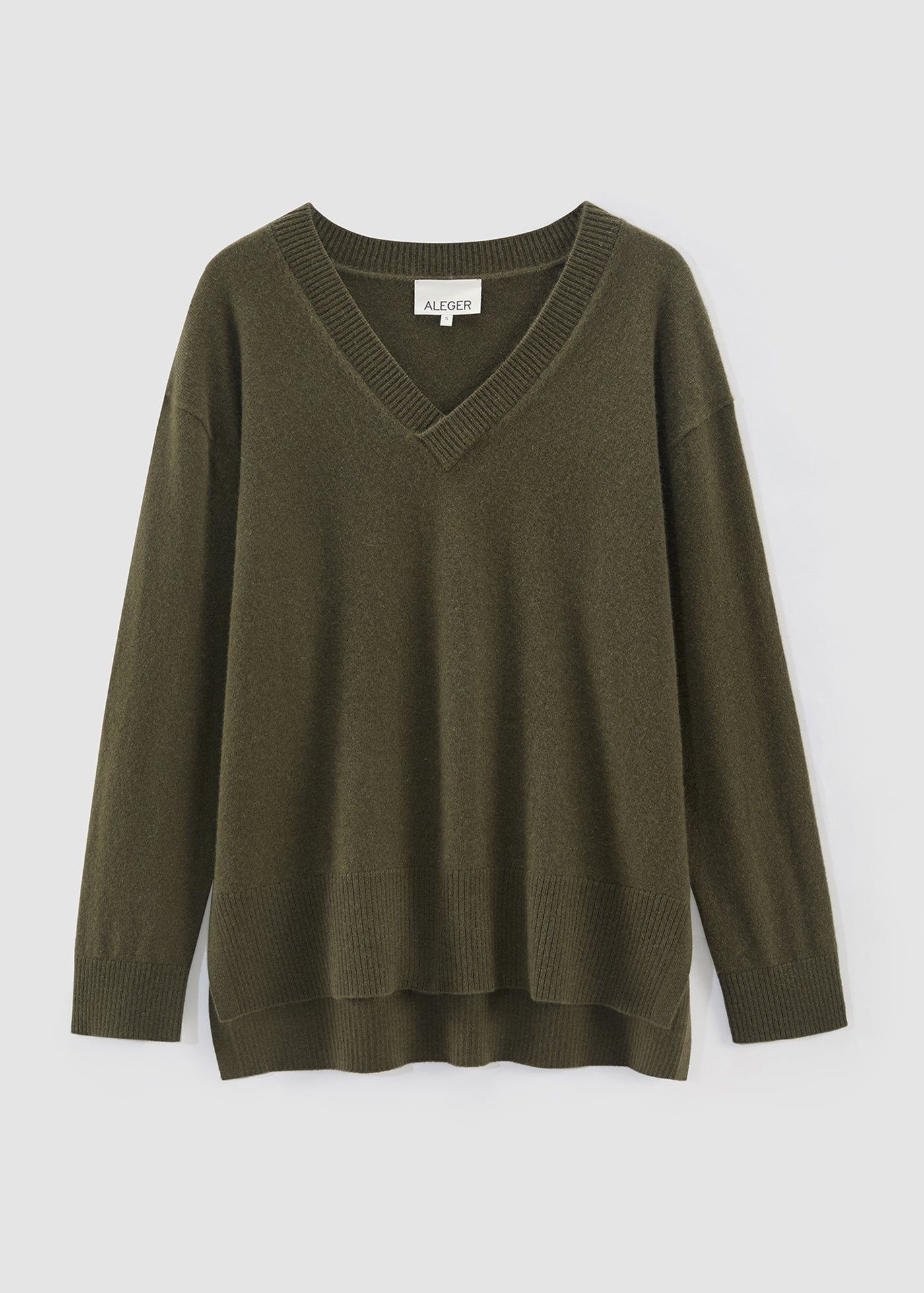 Aleger - Cashmere Gorgeous V-Neck Sweater