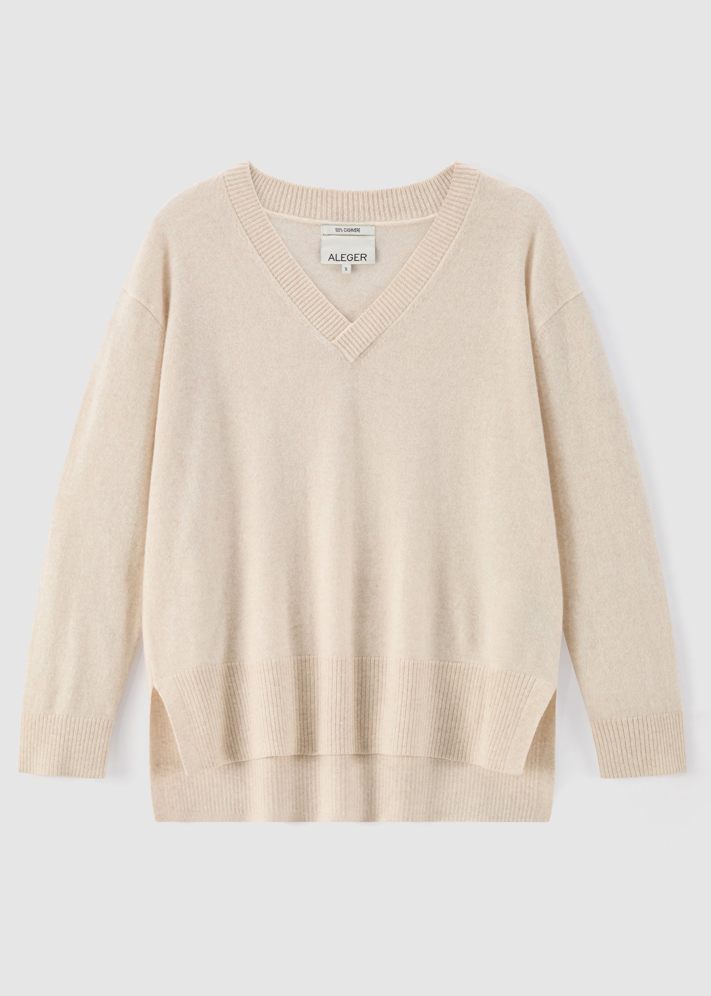 Aleger - Cashmere Gorgeous V-Neck Sweater