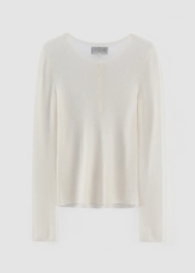 Aleger - Sheerness 910 Placket Long Sleeve Top