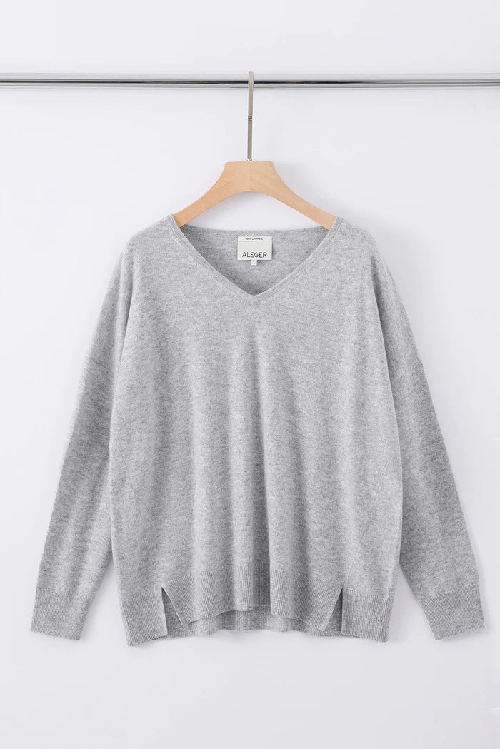 Aleger Cashmere - N.29 Cashmere Oversized V-Neck