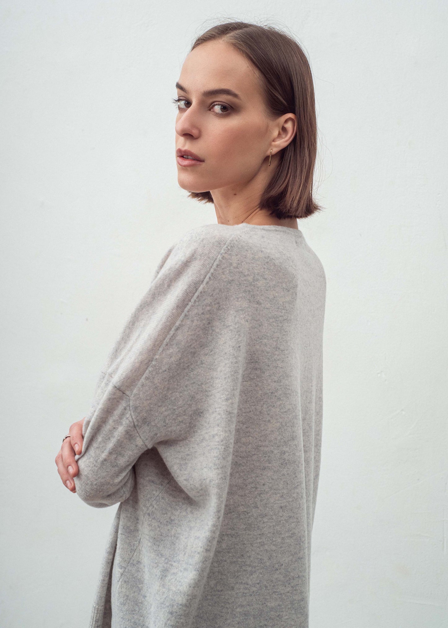 Aleger Cashmere - N.29 Cashmere Oversized V-Neck